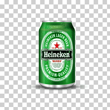 lata de cerveza heineken verde, botella de cerveza heineken international, material de deducción de sala de cerveza, material, cerveza, verde png