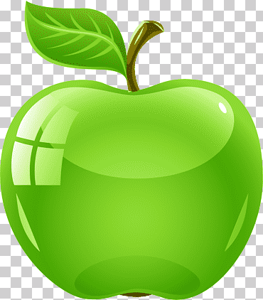 logo de apple, apple verde de dibujos animados, personaje animado, textura, comida png