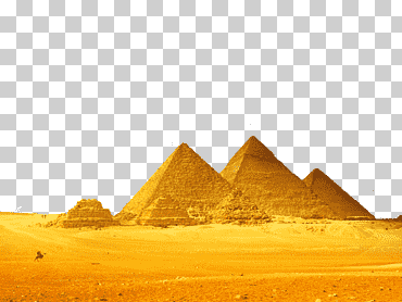 pirámides egipcias gran pirámide de giza el cairo edfu, pirámides egipcias, triángulo, paisaje, Egipto png