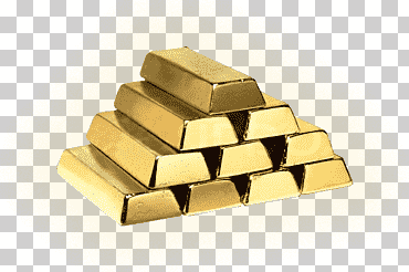 aleación de lingotes de latón de metales preciosos, latón, plata en lingotes, oro, material png