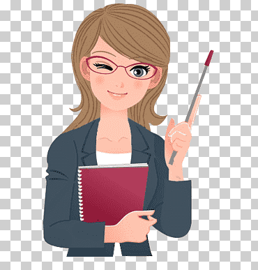 profesor de dibujos animados, ilustración, Personajes de caricatura, Ilustración de personas png