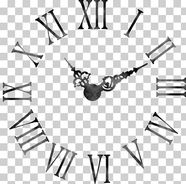 reloj analógico negro que muestra 11:10, reloj, números romanos, mesa de pared, tiempo, ángulo, cocina, blanco png