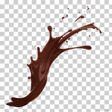 Ilustración de líquido rojo, barra de chocolate blanco chocolate jarabe de chocolate con leche, clip creativo de chocolate de dibujos animados, café con gotas de chocolate con leche, comida, chapoteo, mano png