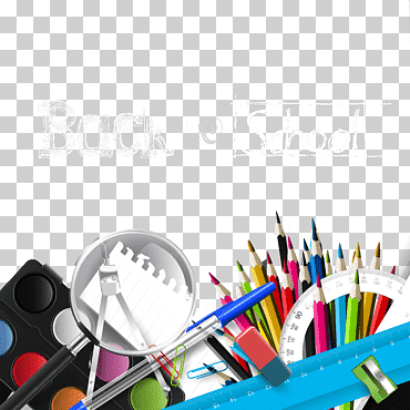 Ilustración de regreso a la escuela, educación en el primer día de la escuela, temporada escolar de carteles creativos, lápiz, póster, Suministros escolares png