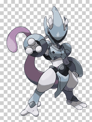 mewtwo pokémon carácter mecha, pokemon, mamífero, videojuego, personaje de ficción png