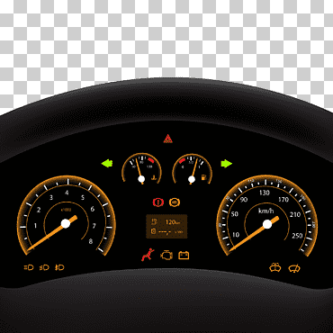 panel de instrumentos del automóvil encendido, tablero de instrumentos del automóvil, interior del automóvil, auto compacto, accidente automovilistico, diseño de interiores png