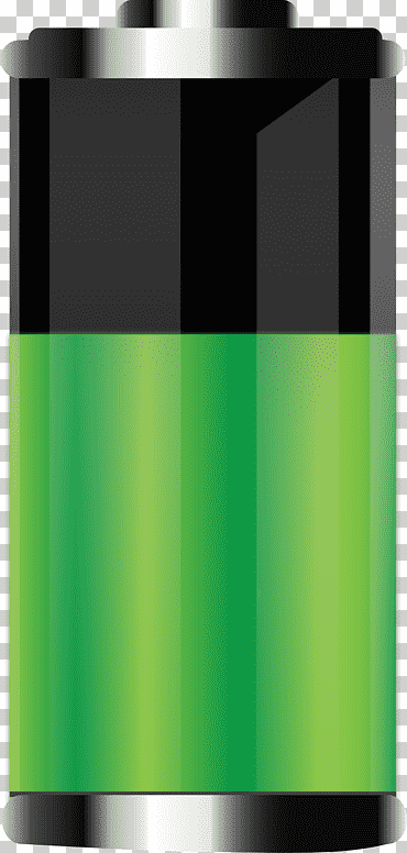 icono de batería, batería verde, manzana verde, té verde, electricidad png