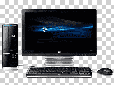 Hewlett-Packard computadoras de escritorio HP Pavilion Dell, Hewlett-Packard, electrónica, computadora, accesorio de monitor de computadora png