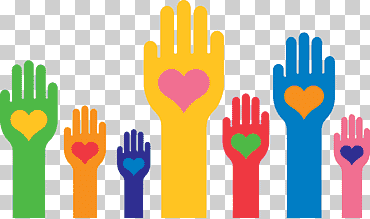 corazón humano color de piel, dar, texto, mano, color png