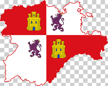 bandera de castilla y león mapa de las comunidades autónomas de españa, mapa, bandera, texto, comunes de wikimedia png