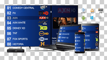 Dispositivo de visualización m3u televisión kodi iptv, tv android iptv, televisión, electrónica, Mostrar anuncio png