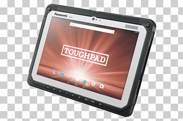 panasonic toughpad intel toughbook computadora robusta, mapa caliente, electrónica, artilugio, computadora png